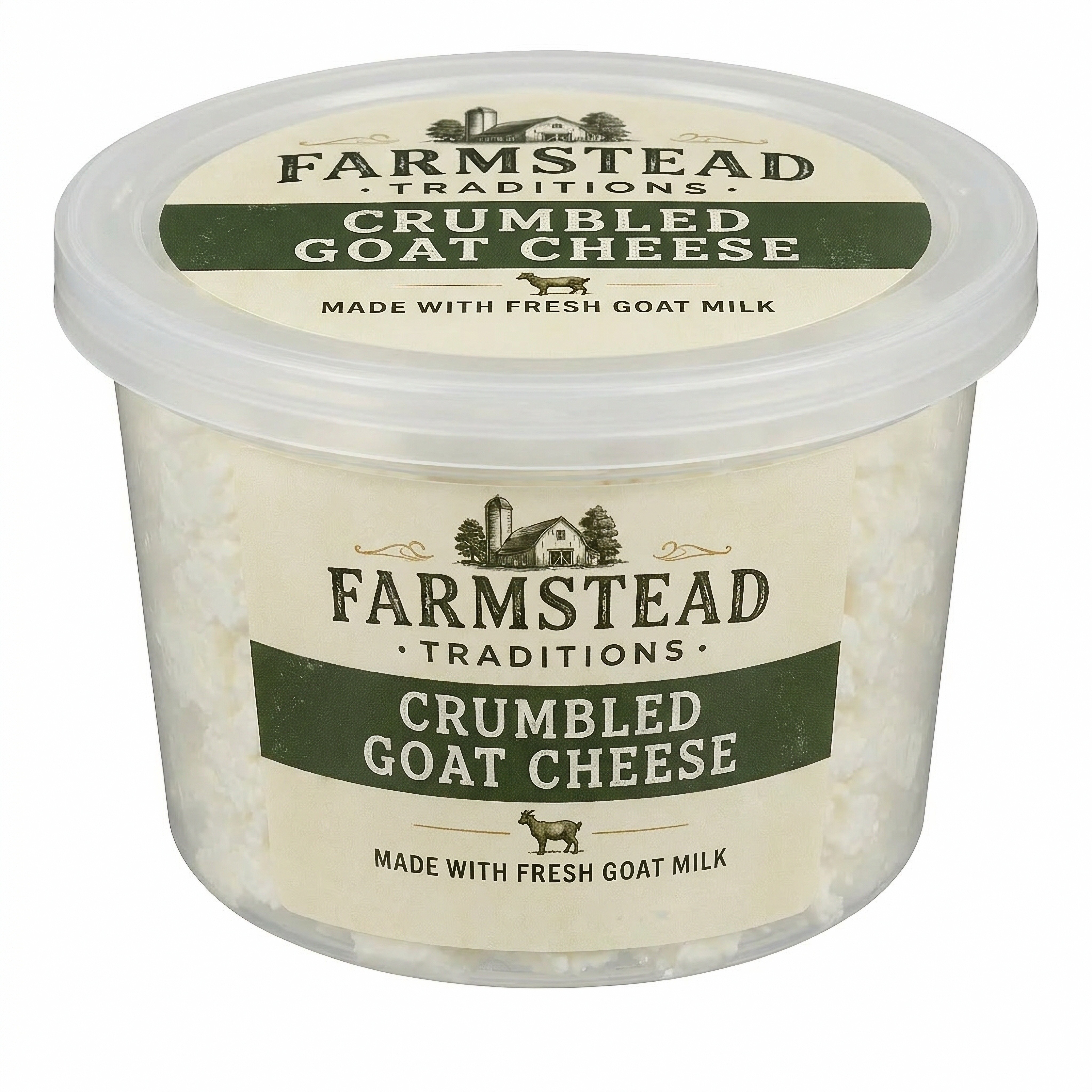 Crumbled Goat Cheese Cup